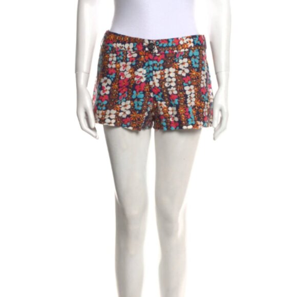 Tory Burch Printed Mini Shorts Size: S | US 4 - Picture 1 of 3
